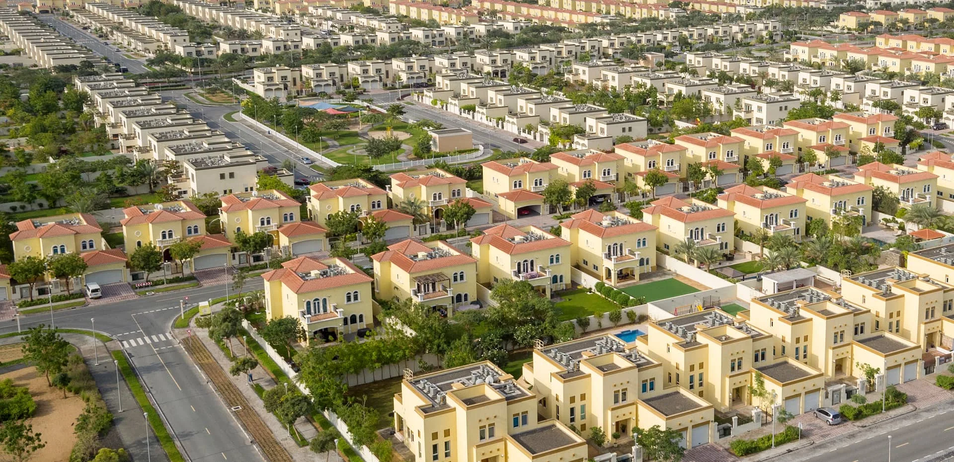 Jumeirah Park, a residential community in Dubai