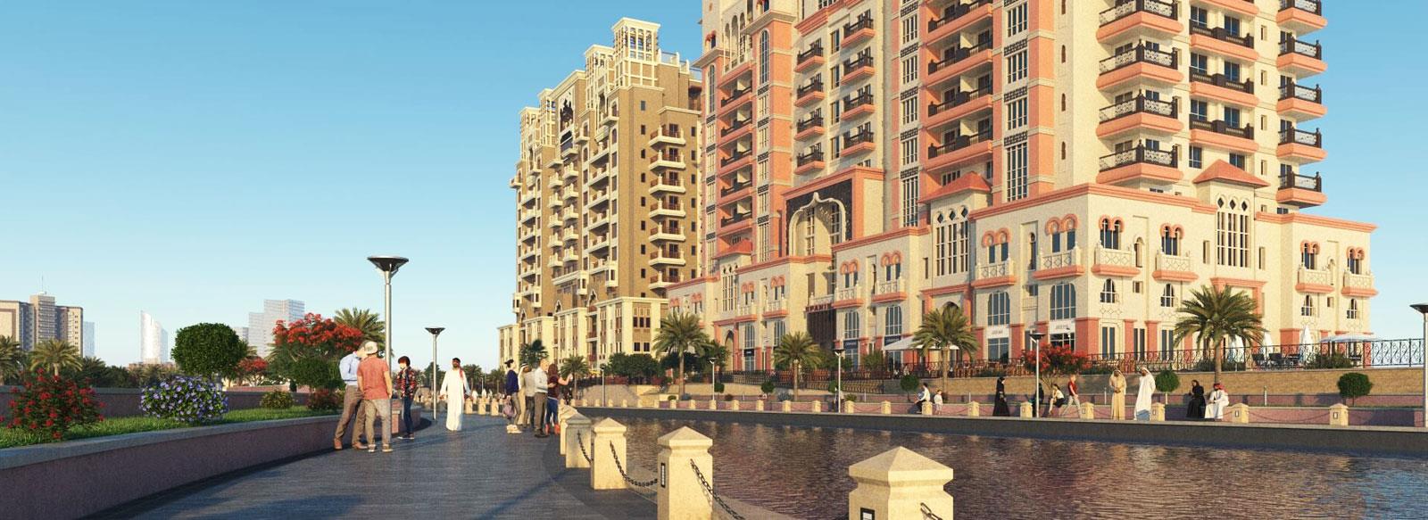 Canal Residence West - Arabian Tower, a development in Dubai Sports City, Dubai
