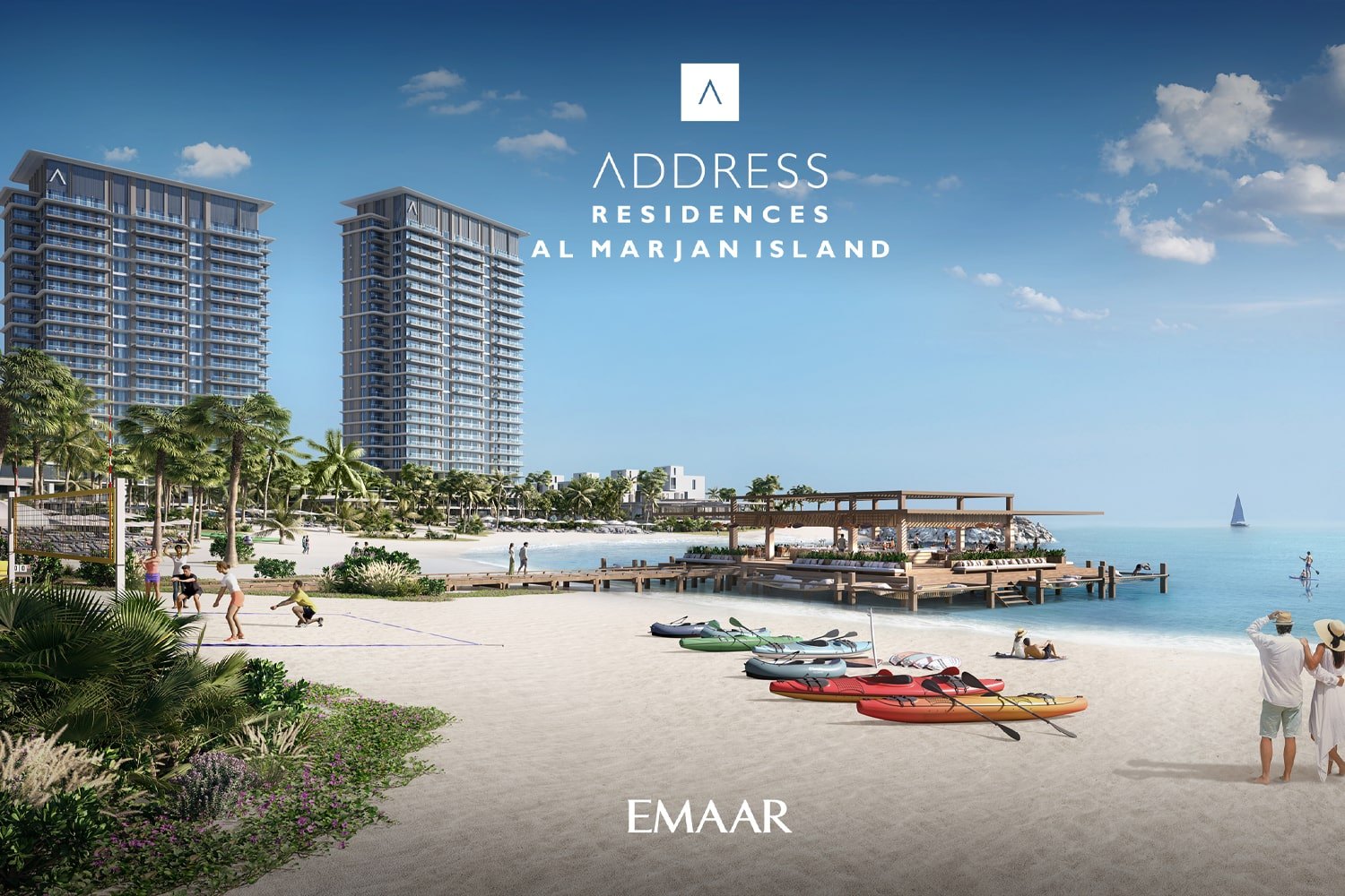 The Address Residences Al Marjan Phase 1, a development in Al Marjan Island, Dubai, photo 3