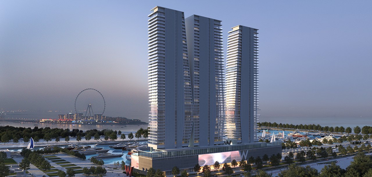 W Residences Tower 1 at Dubai Harbour, a development in Dubai Harbour, Dubai, photo 4