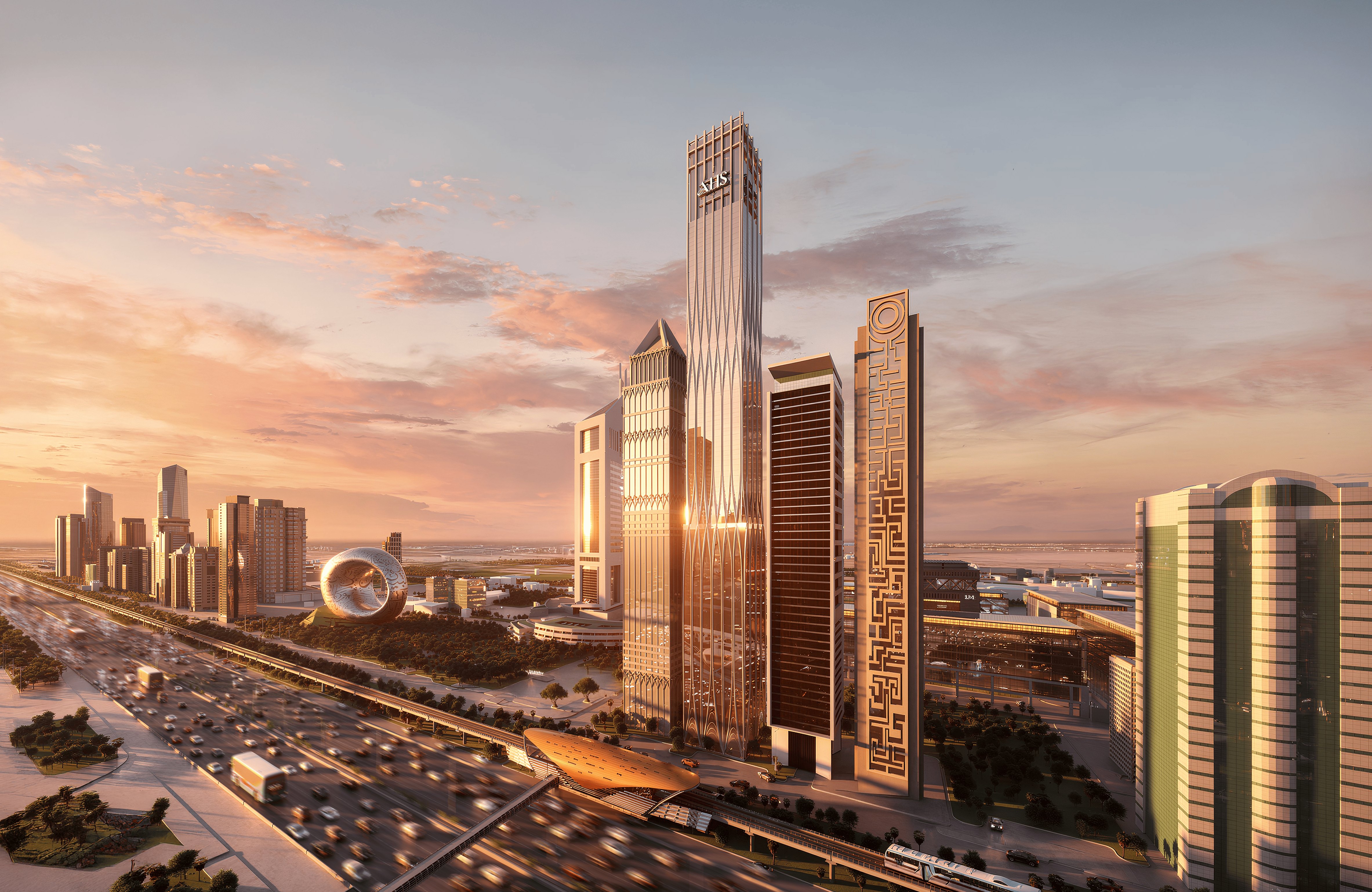 AHS Tower, a development in DIFC (Dubai International Financial Center), Dubai, photo 4