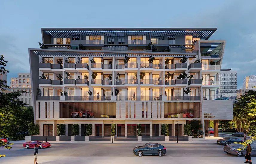 Beverly Residence 2, a development in JVC (Jumeirah Village Circle), Dubai, photo 2