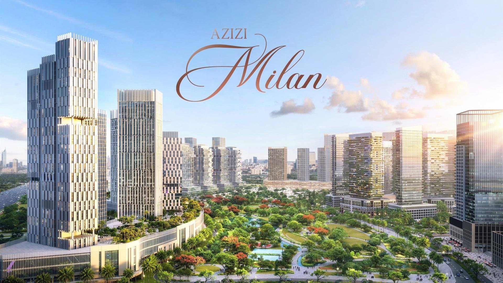 Azizi Milan, a development in City Of Arabia, Dubai