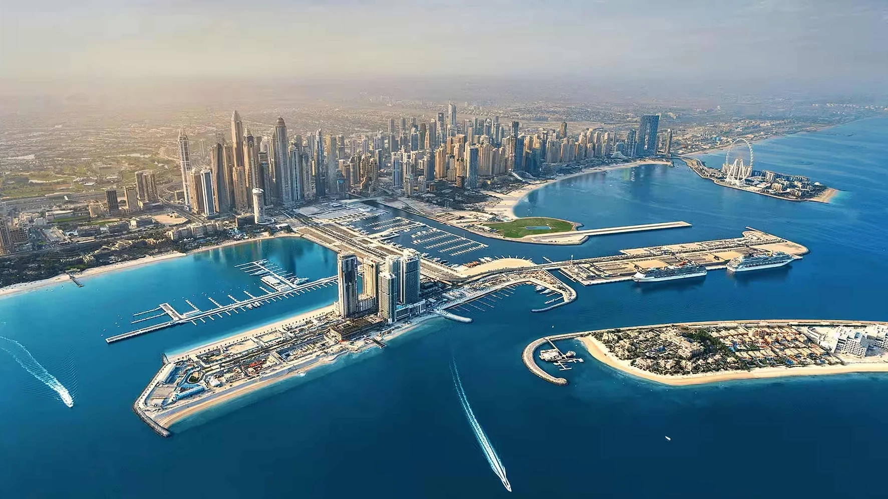 Dubai Harbour, a residential community in Dubai