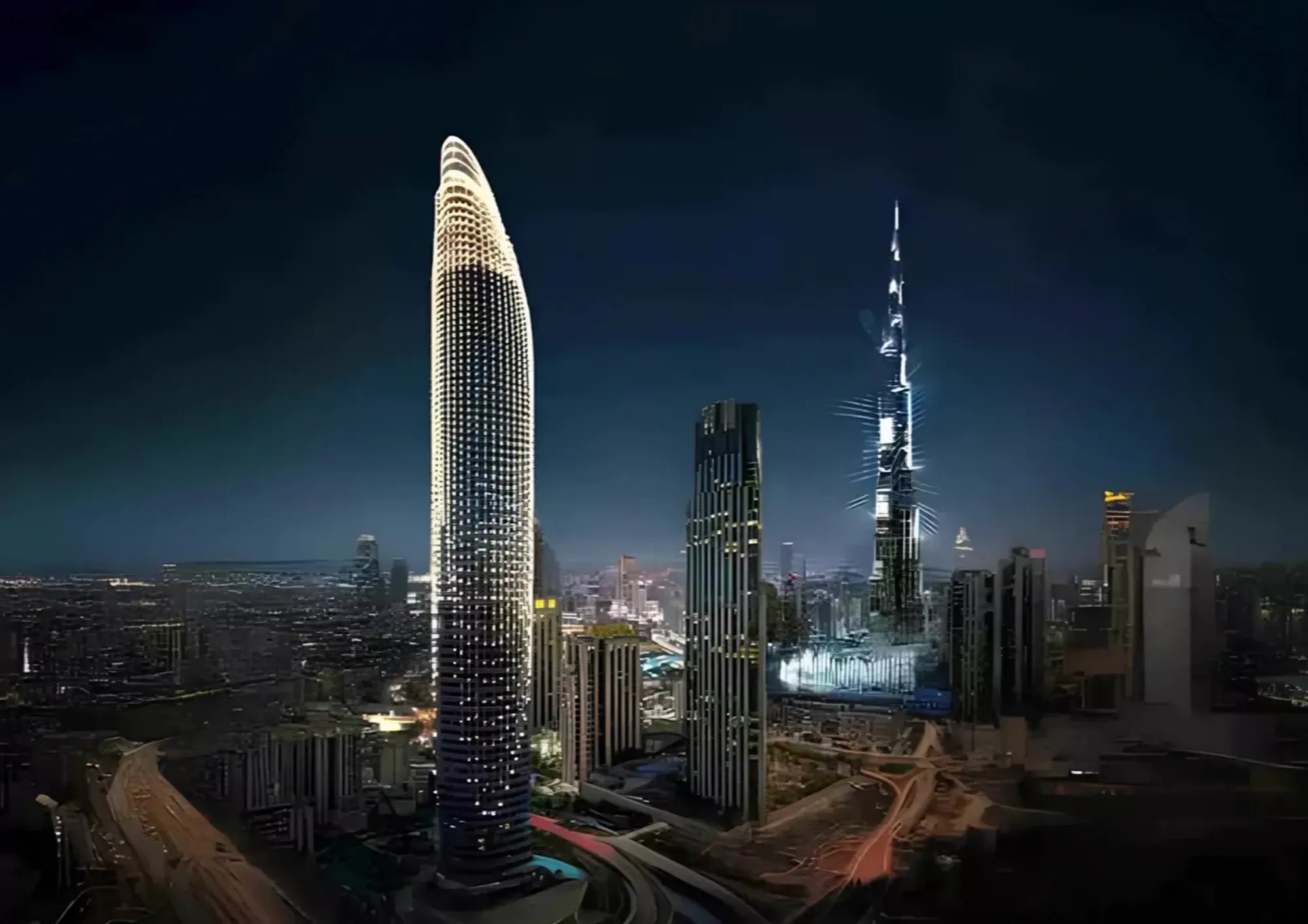 Binghatti Skyblade, a development in Downtown Dubai, Dubai