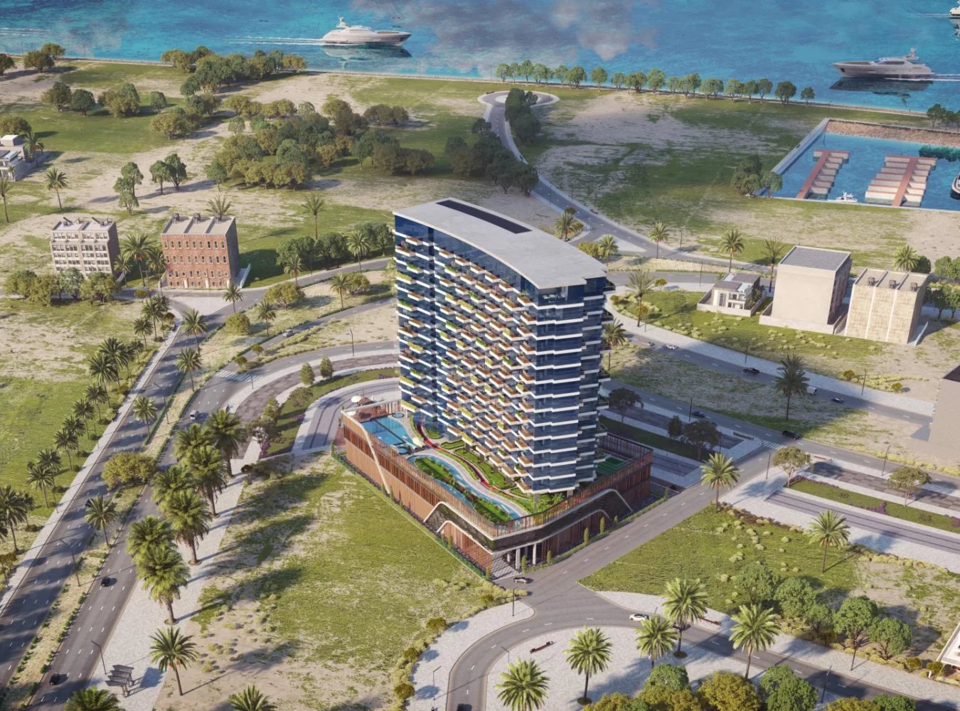 Ocean Tower, a development in Dubai Islands, Dubai
