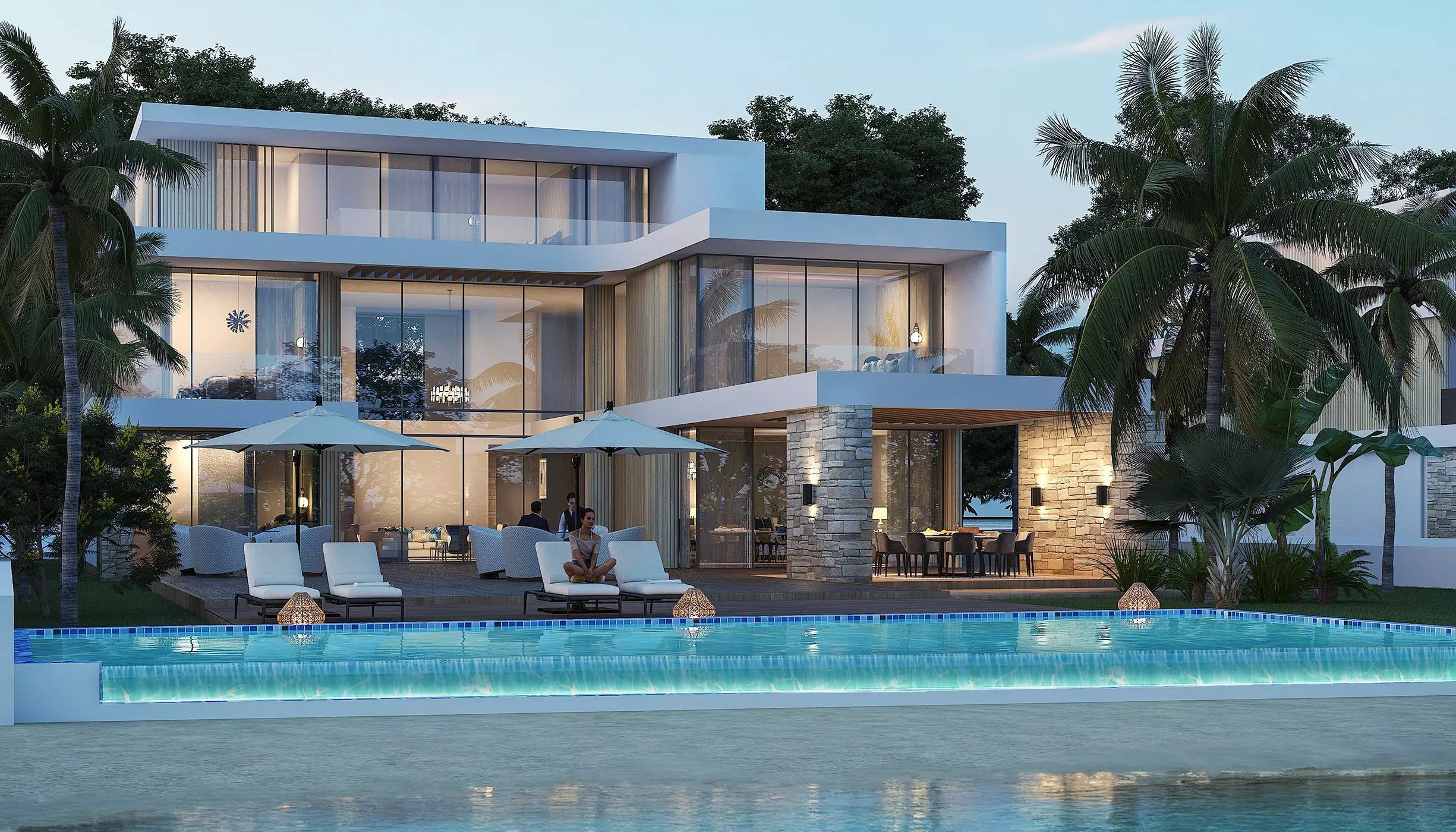 Coral Beach Villas, a development in Siniya Island, Dubai