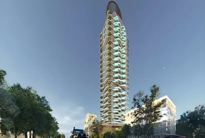 Volga Tower, a development in JVT (Jumeirah Village Triangle), Dubai