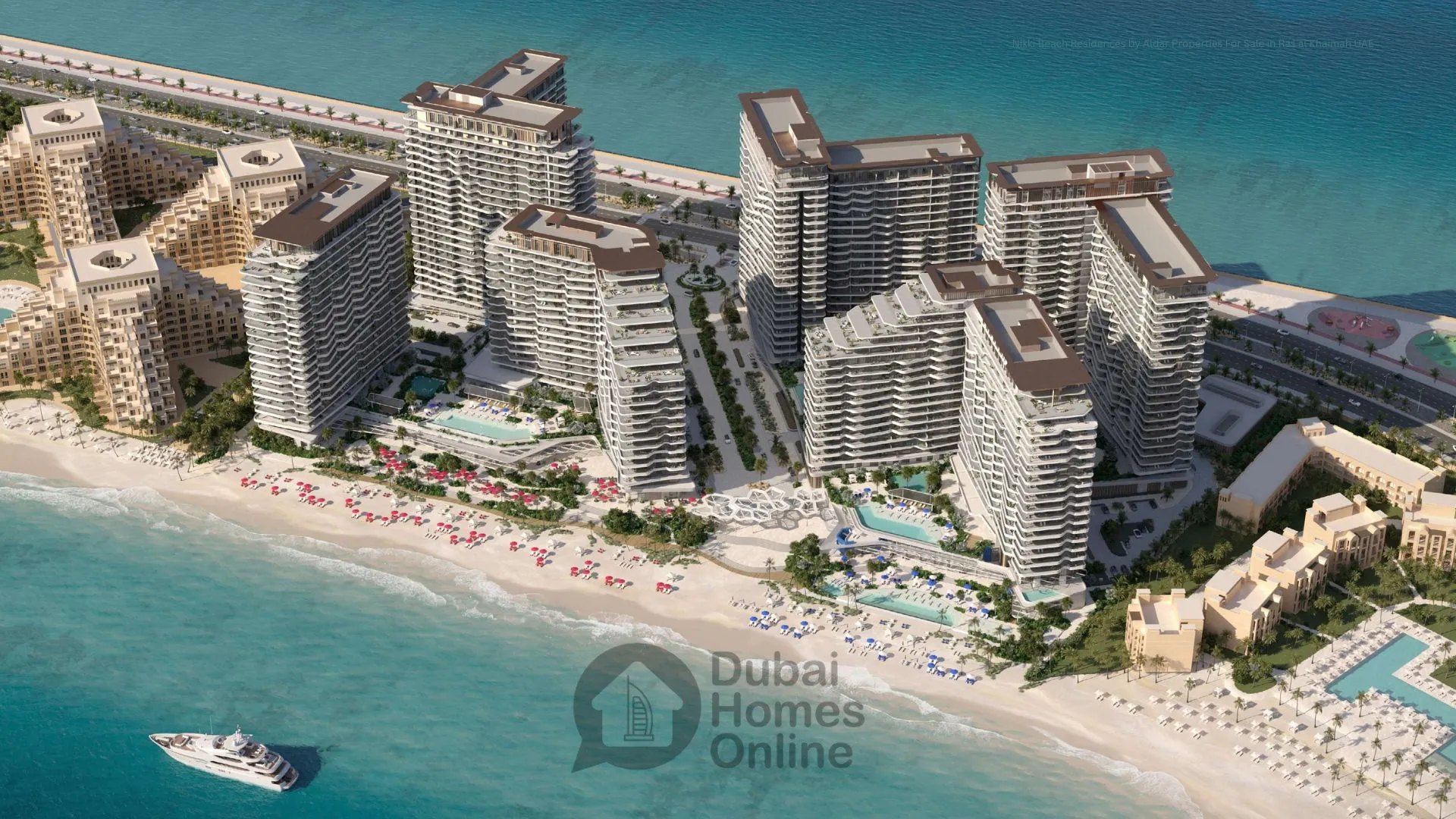 Nikki Beach Residences, a development in Al Marjan Island, Dubai