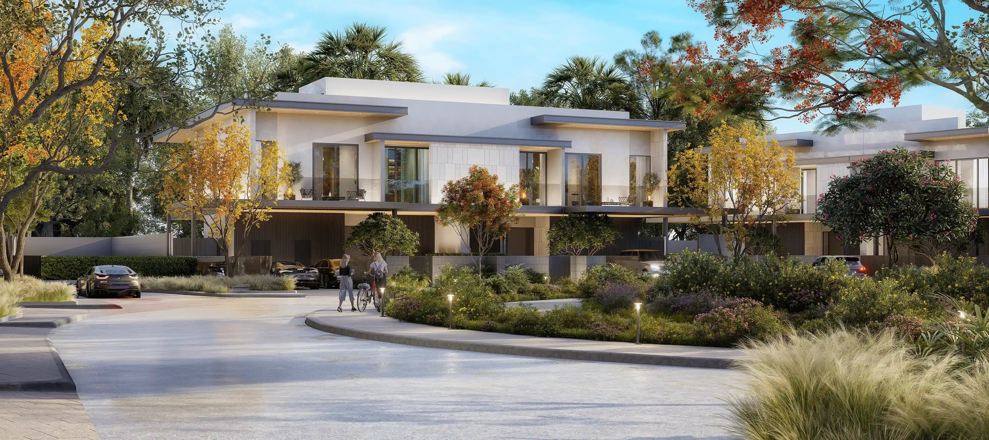 Pinewood Estate Homes, a development in Jumeirah Golf Estates, Dubai