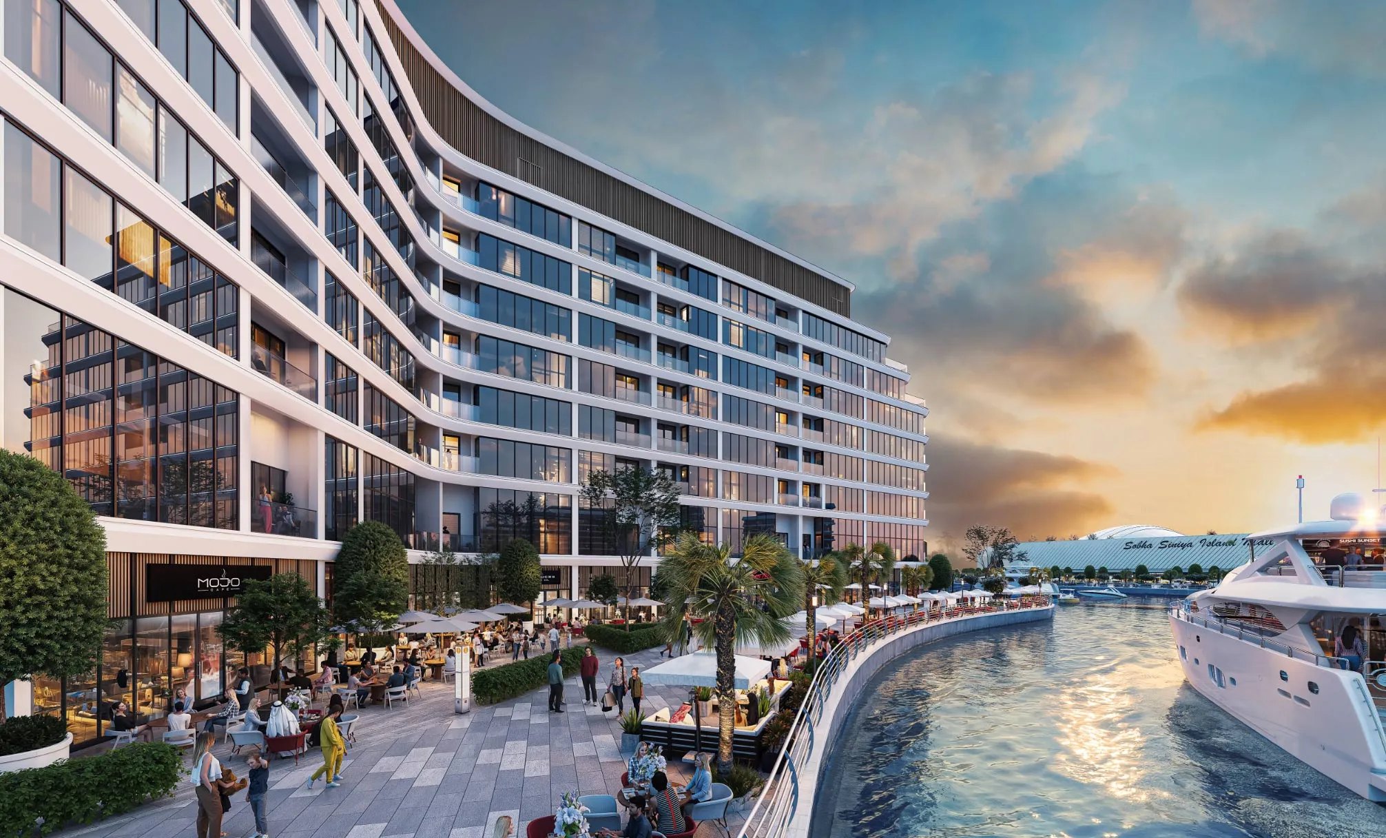 Bayfront Marina Residences, a development in Siniya Island, Dubai