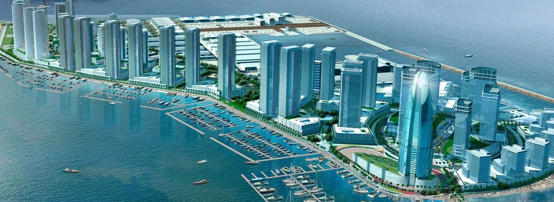 Maritime City, a residential community in Dubai