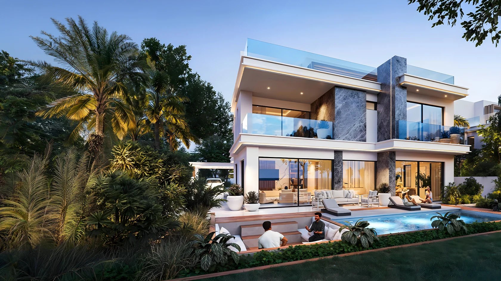 Villa Elaine, a development in Palm Jumeirah, Dubai, photo 3