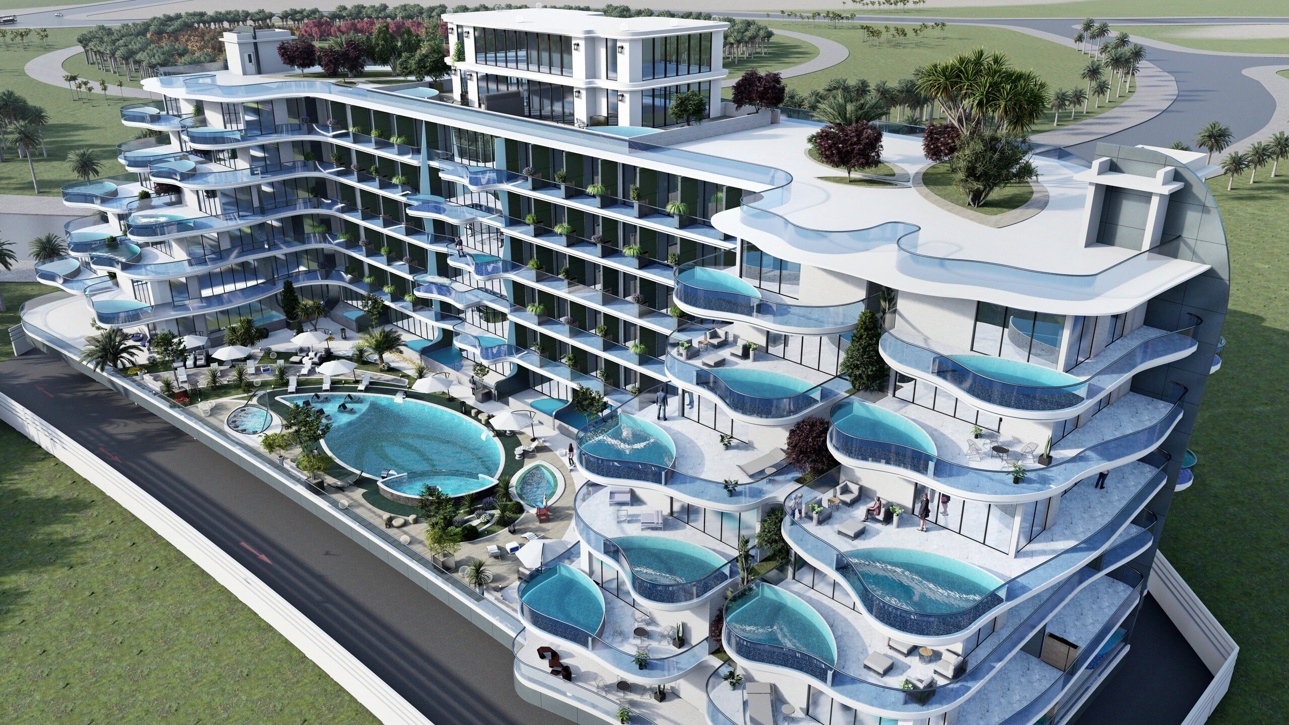 Samana Park Views, a development in Arjan, Dubai