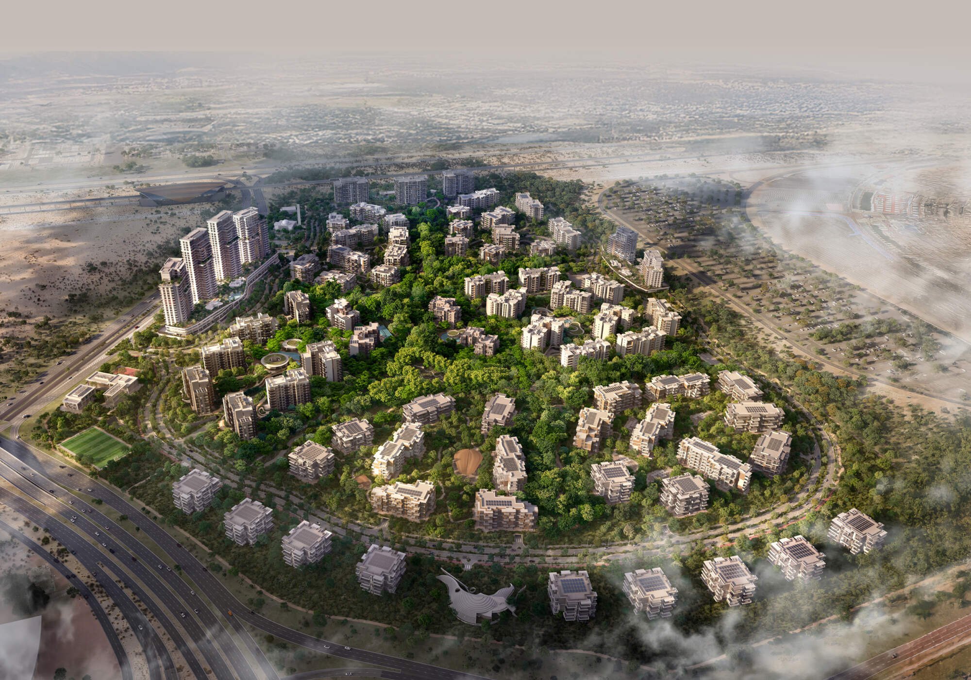 Laсina Residence at Ghaf Woods, a development in City Of Arabia, Dubai, photo 4