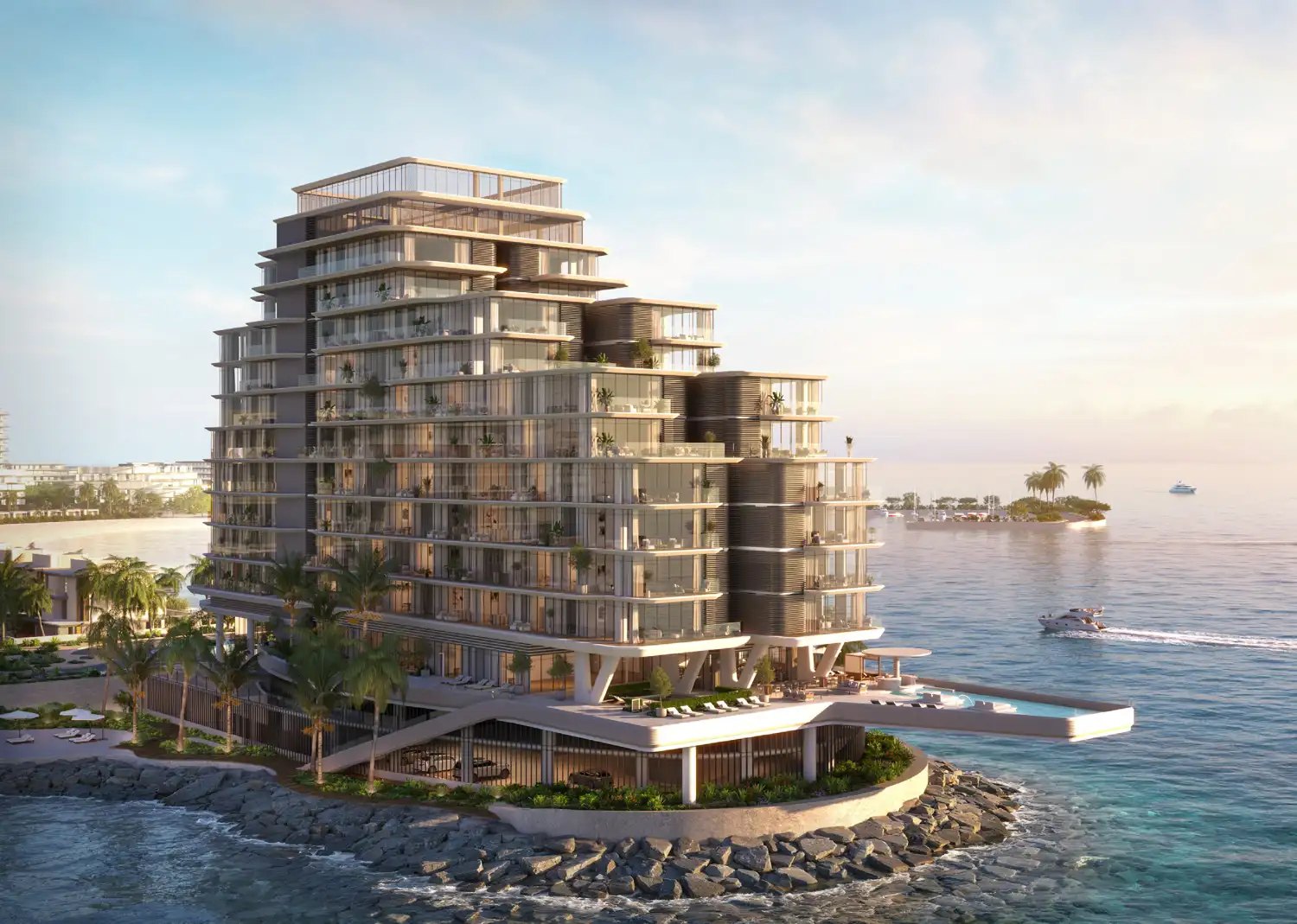 Sea Glints Mansions, a development in Al Zorah City, Dubai
