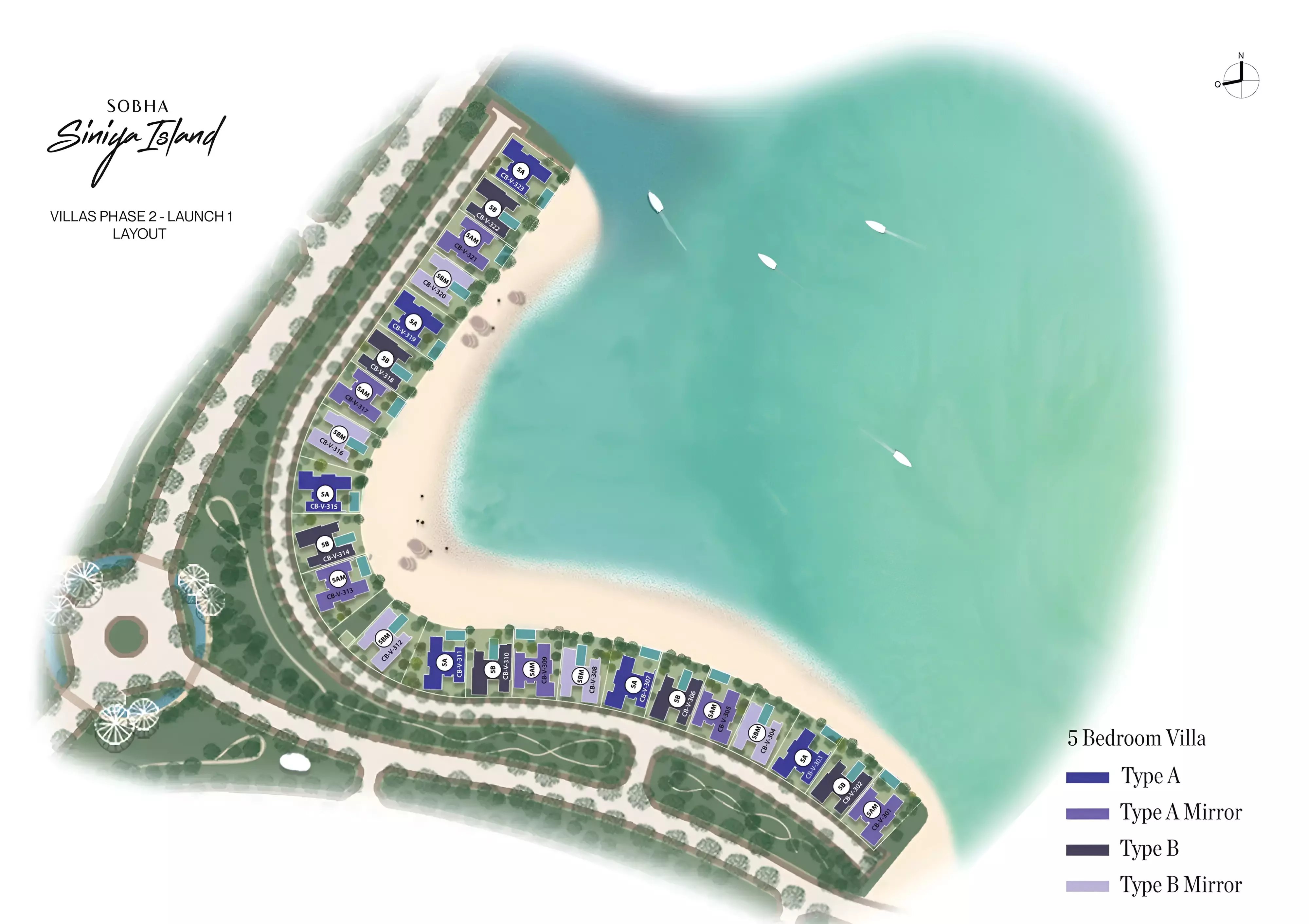 Coral Beach Villas Phase 2, a development in Siniya Island, Dubai, photo 3