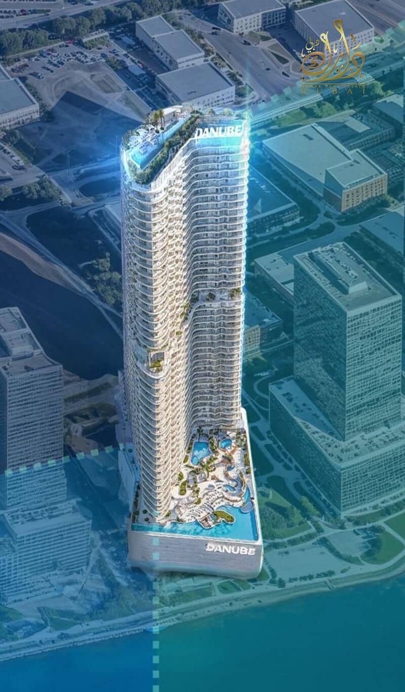 2 bedroom property at Breez by Danube, Dubai Maritime City, Dubai