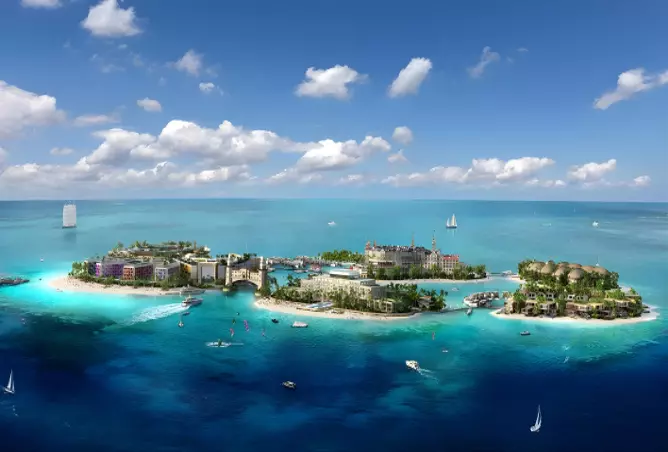 Portofino Hotel, a development in World of Islands, Dubai