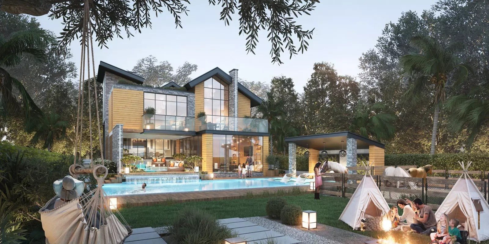 The Farmhouses Villas, a development in Damac Hills 2, Dubai, photo 4