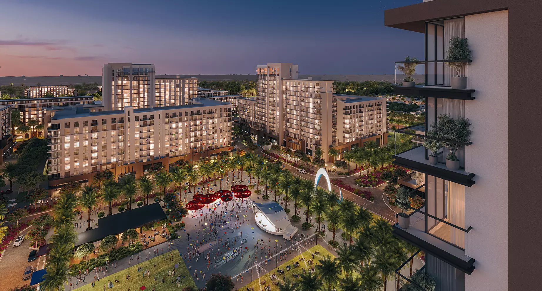 Aria on the Park, a development in Town Square, Dubai