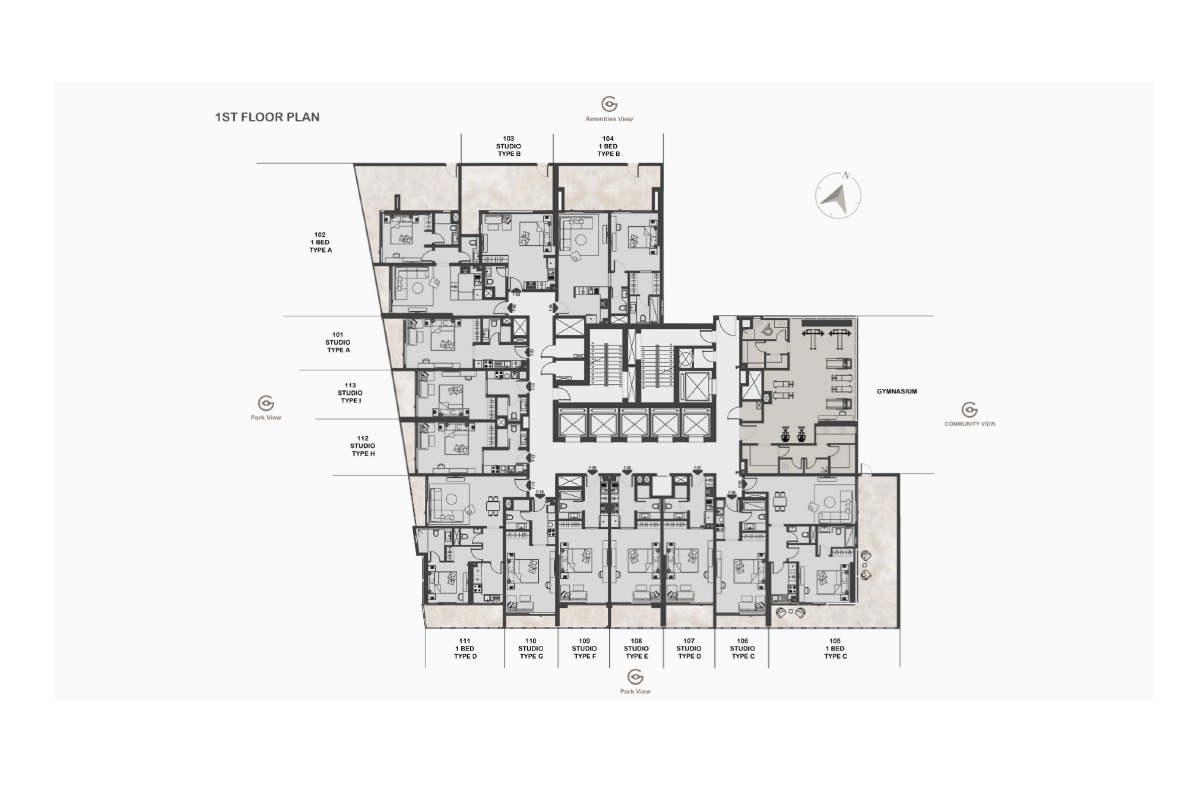 Greygate Residences, a development in JVC (Jumeirah Village Circle), Dubai, photo 3