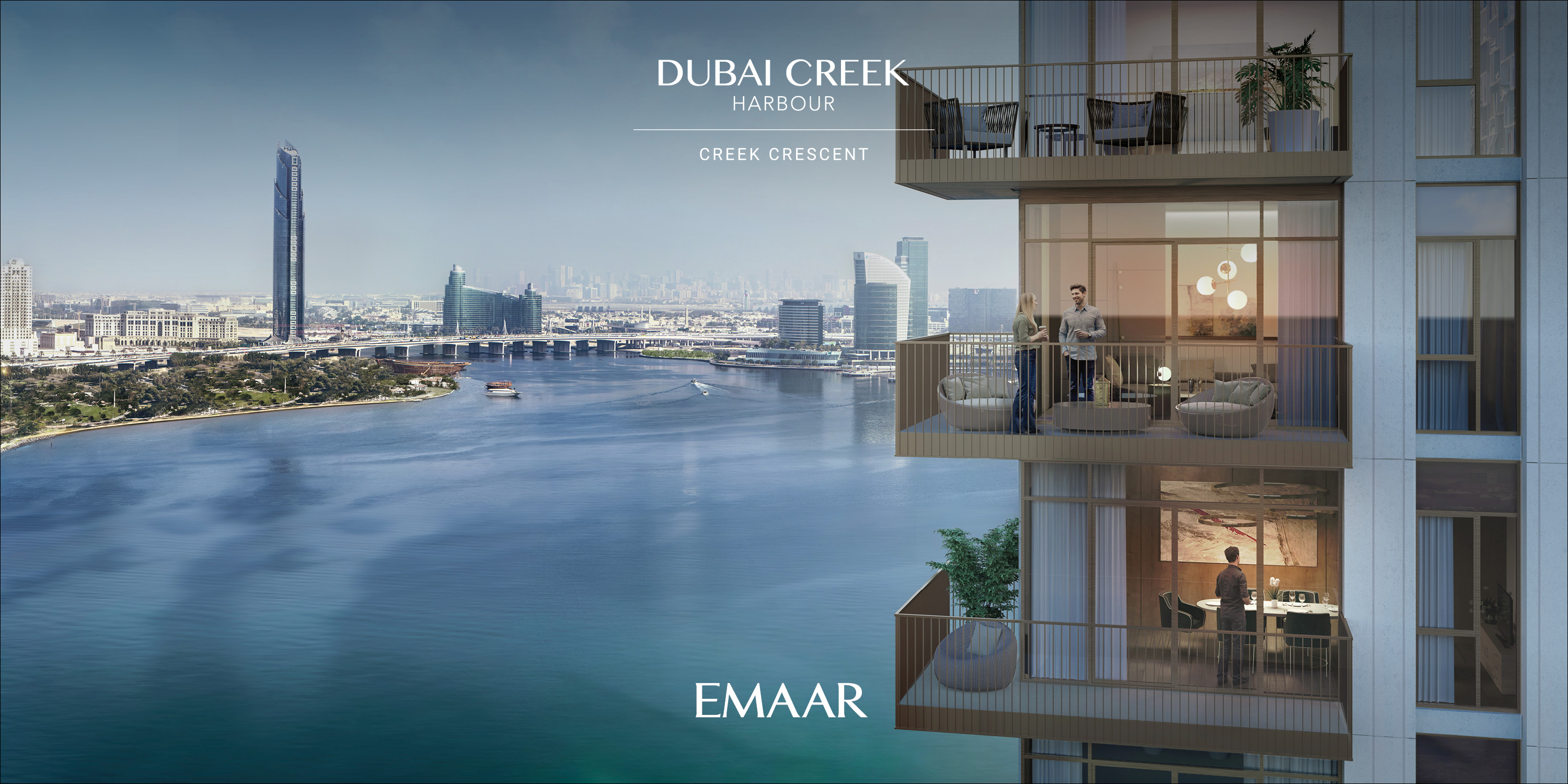 Creek Crescent, a development in Dubai Creek Harbour, Dubai, photo 3