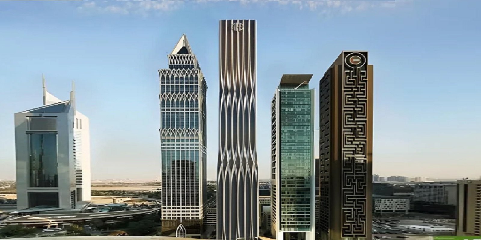 AHS Tower, a development in DIFC (Dubai International Financial Center), Dubai
