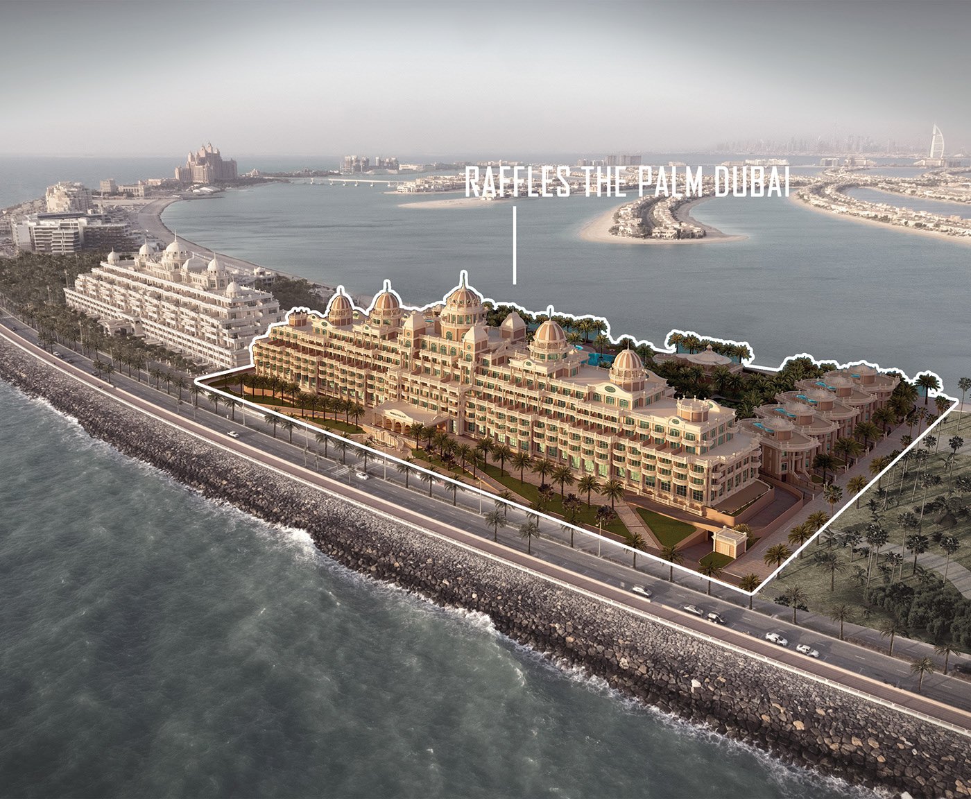 Raffles Residences The Palm Dubai, a development in Palm Jumeirah, Dubai, photo 2