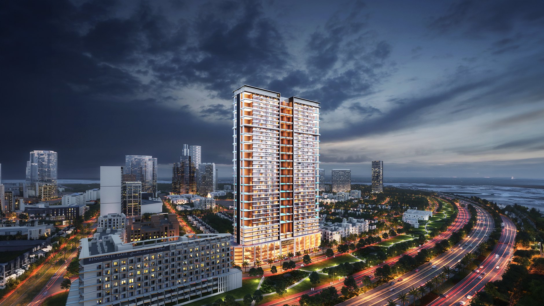 Binghatti Onyx, a development in JVC (Jumeirah Village Circle), Dubai, photo 2