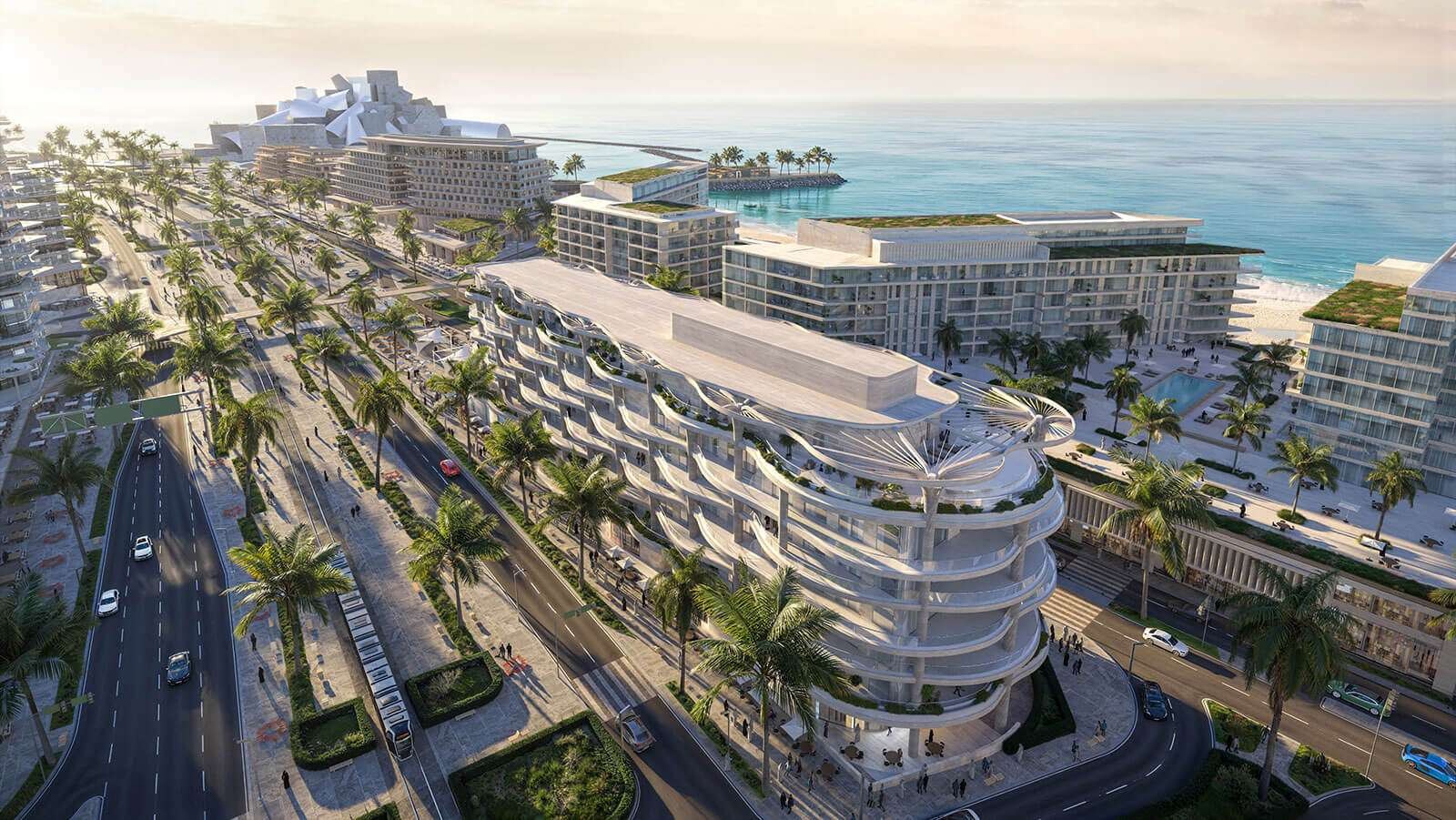 Mamsha Palm, a development in Al Saadiyat island, Dubai, photo 2