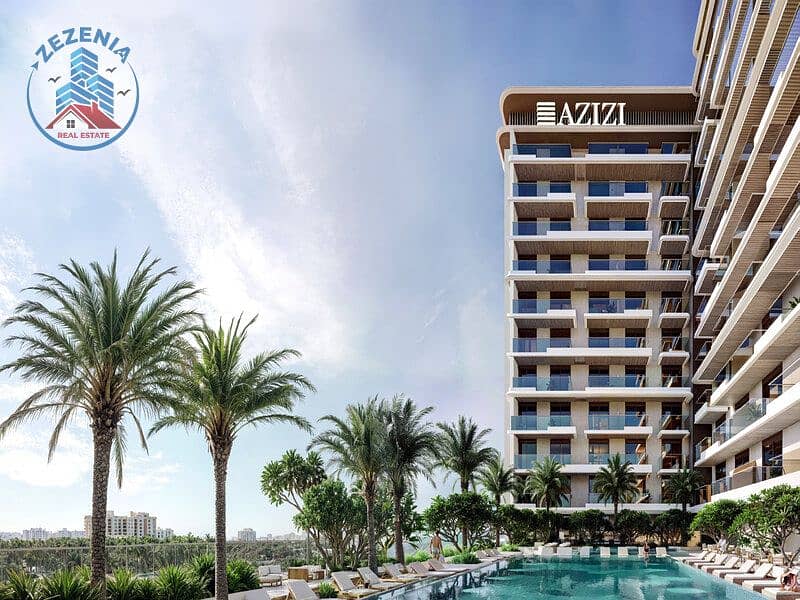 2 bedroom property at Azizi Noura, Downtown Jebel Ali, Dubai