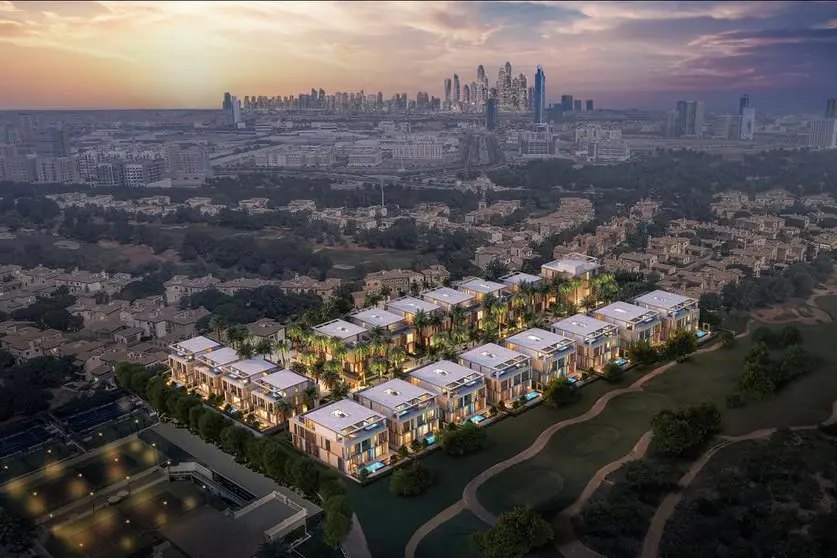 Signature Mansions, a development in Jumeirah Golf Estates, Dubai