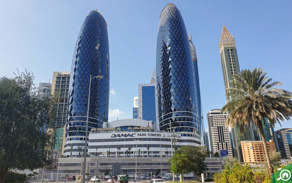 Park Towers, a development in DIFC (Dubai International Financial Center), Dubai