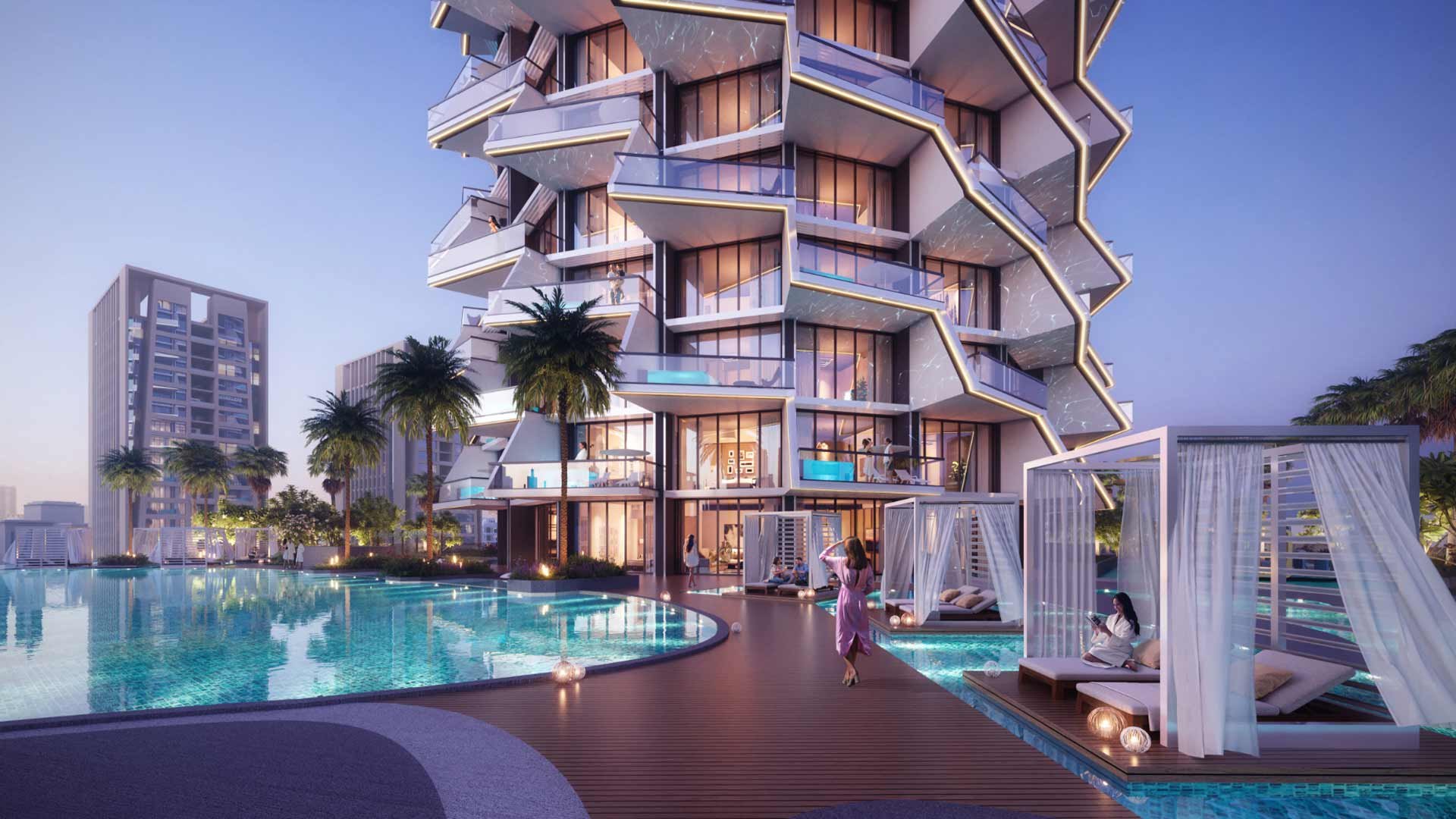 Binghatti Royale, a development in JVC (Jumeirah Village Circle), Dubai