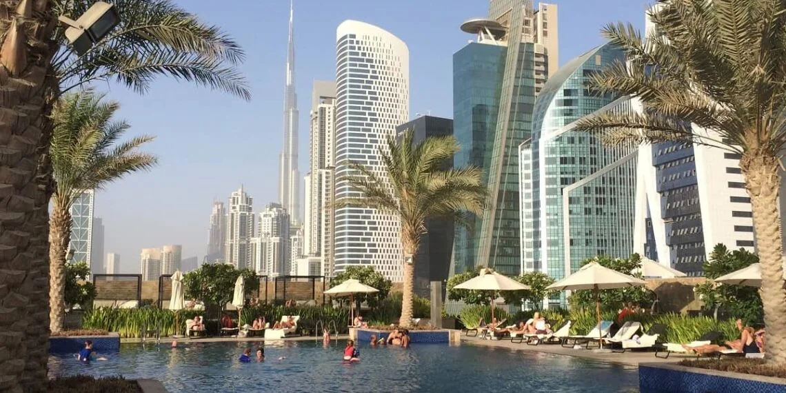 Business Bay, a residential community in Dubai