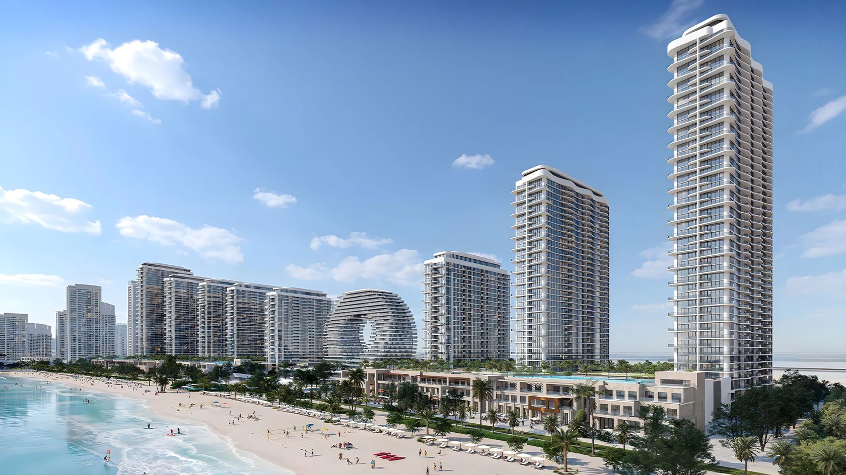 Pristine Beach Residences, a development in Siniya Island, Dubai, photo 2