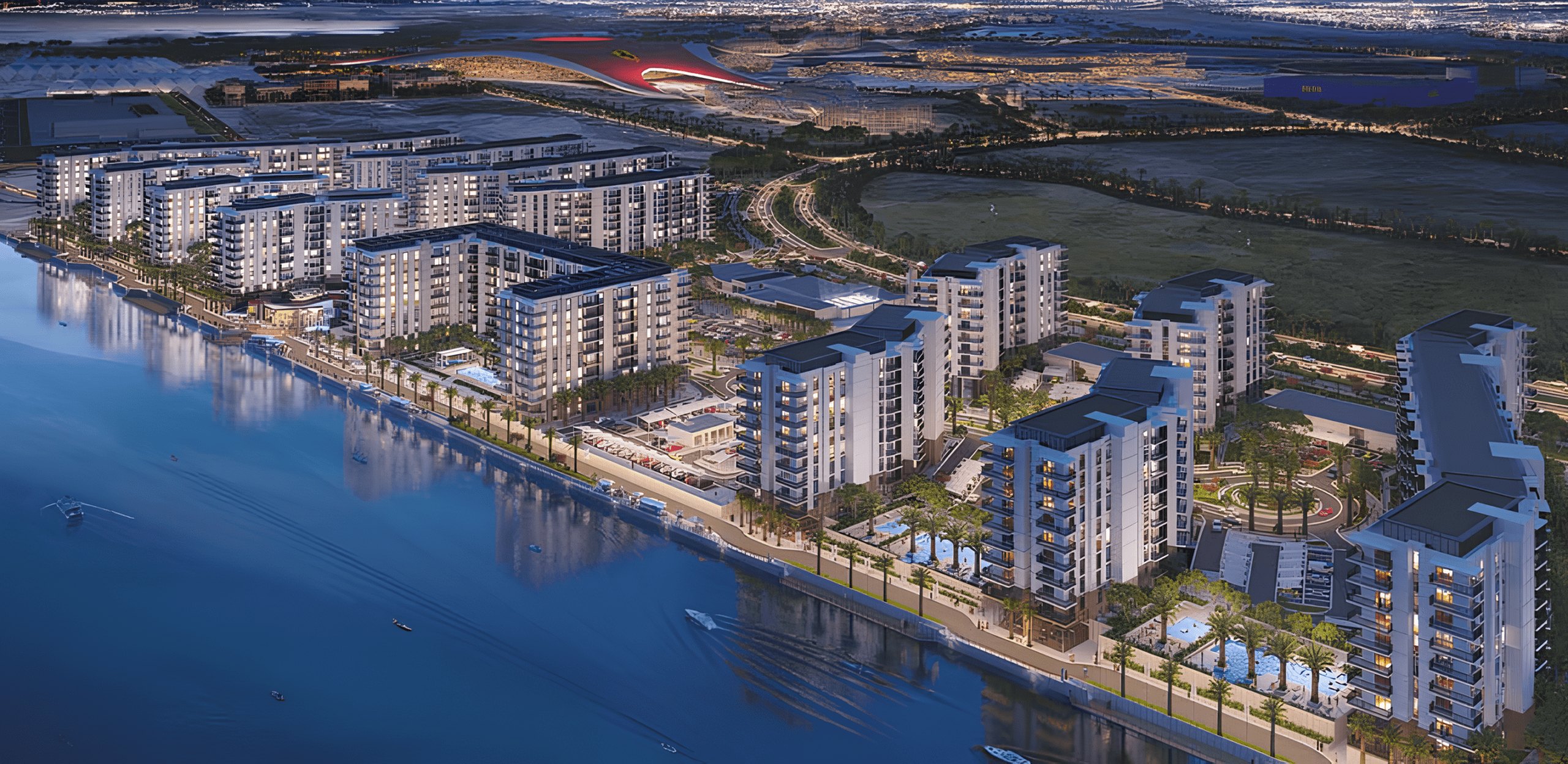 Water's Edge, a development in Yas Island, Dubai