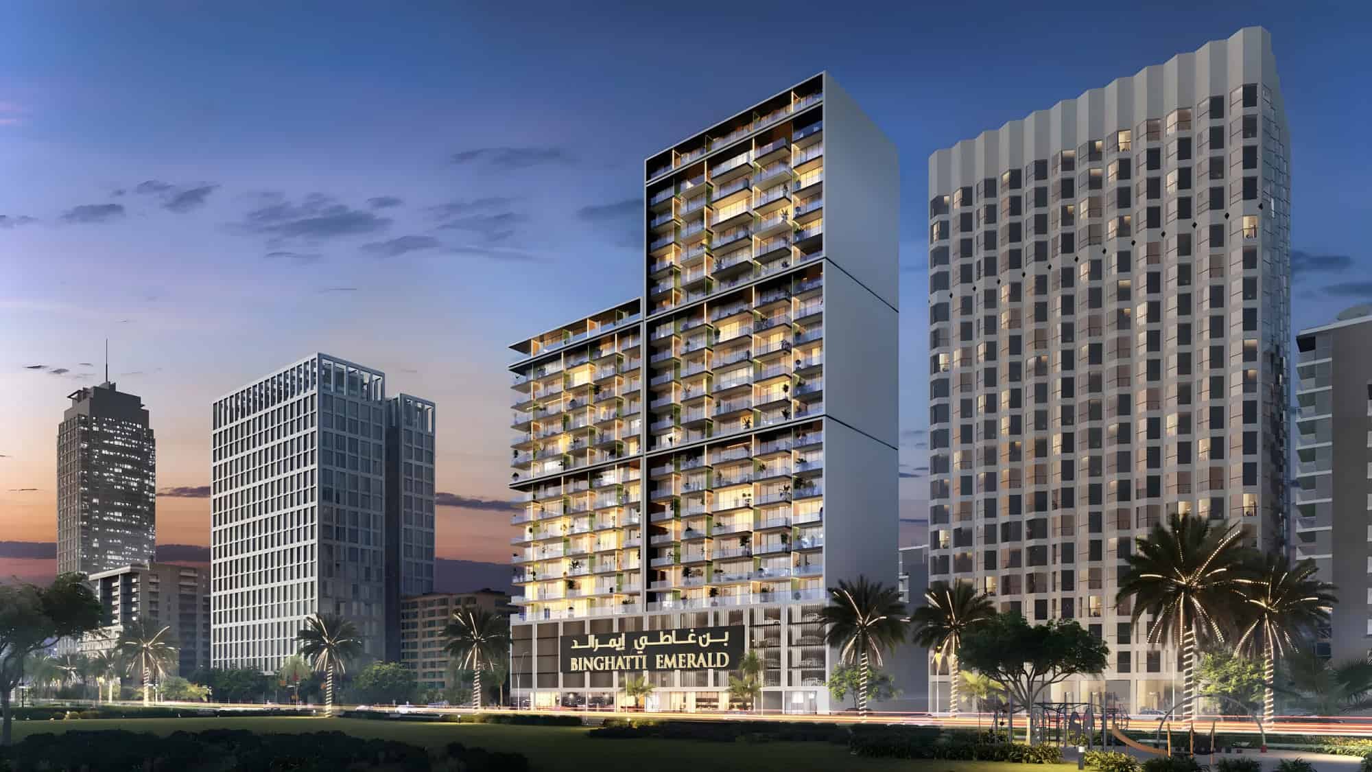Binghatti Emerald, a development in JVC (Jumeirah Village Circle), Dubai, photo 4