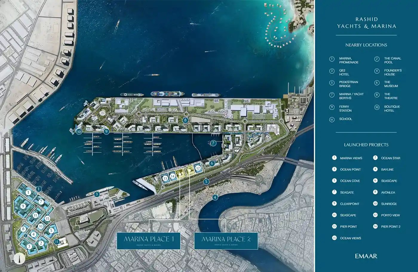 Marina Place 2, a development in Mina Rashid, Dubai, photo 2