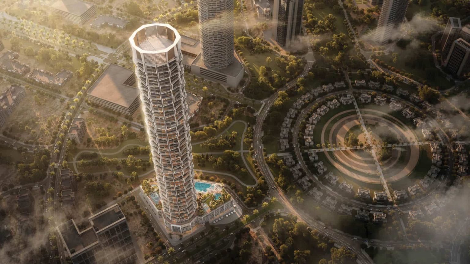 Binghatti Circle, a development in JVC (Jumeirah Village Circle), Dubai, photo 4