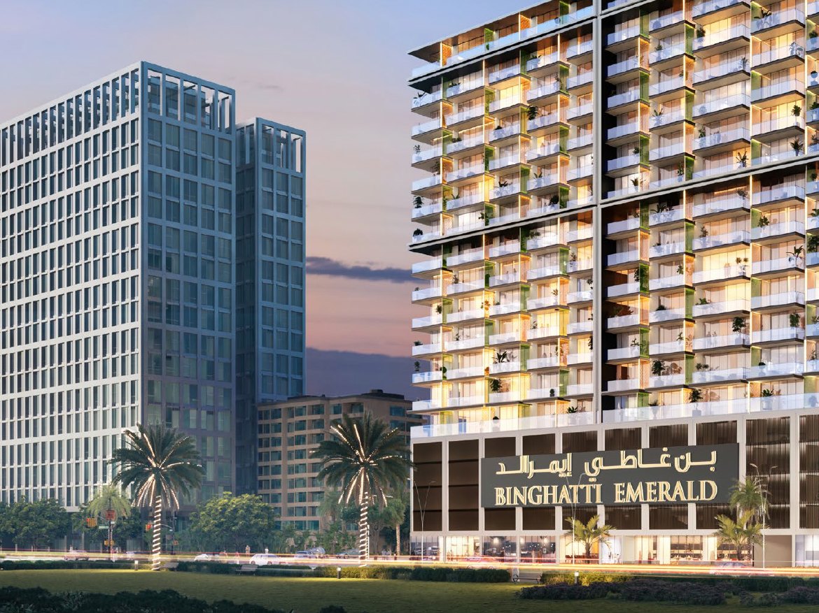Binghatti Emerald, a development in JVC (Jumeirah Village Circle), Dubai, photo 3