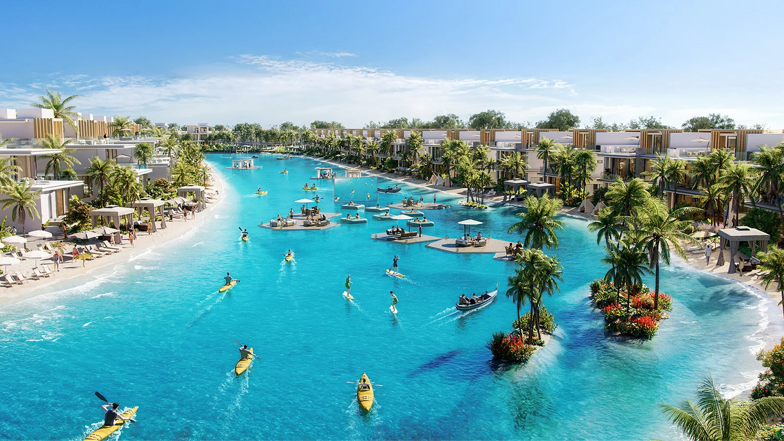 Damac Islands, a residential community in Dubai