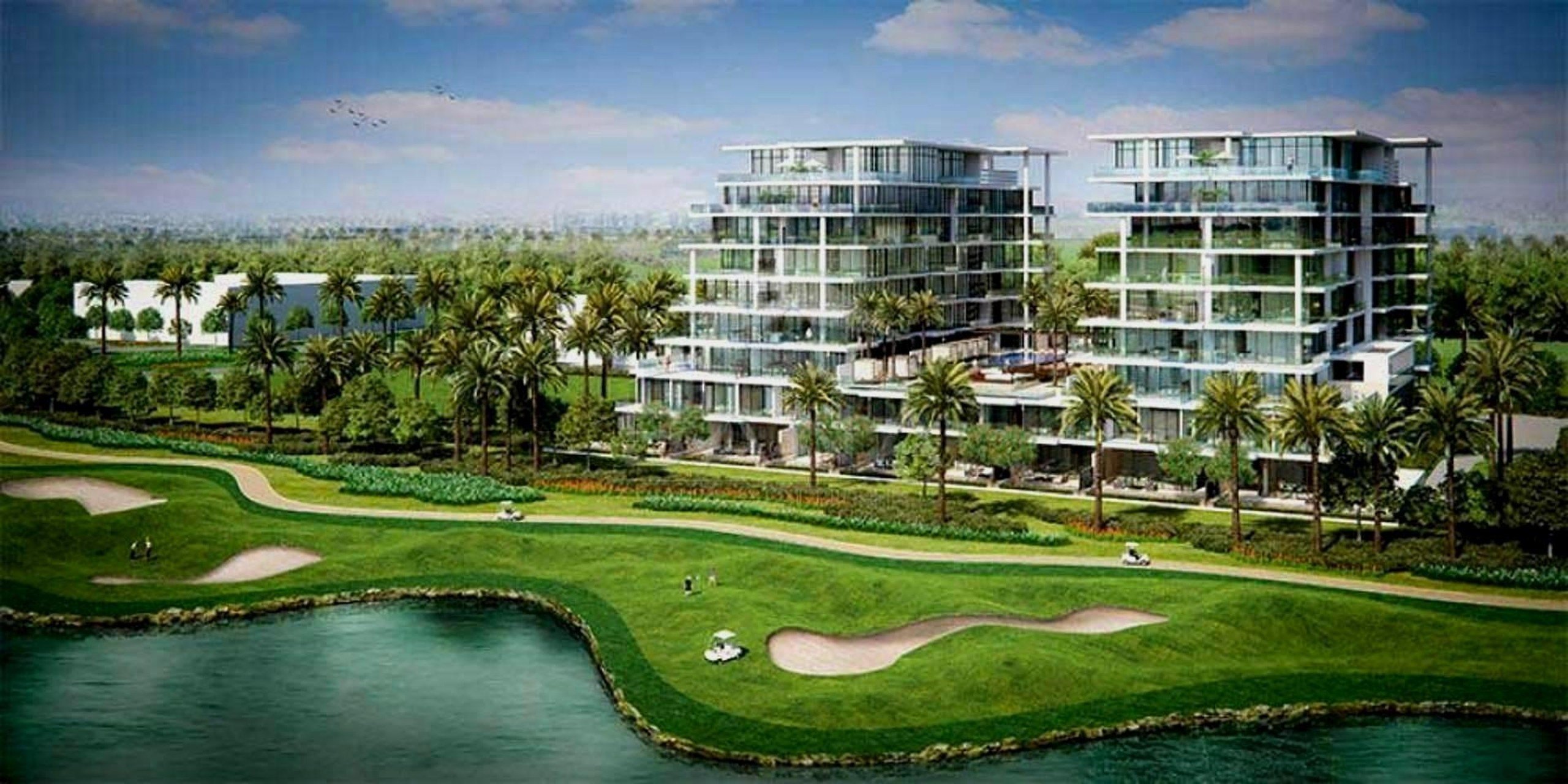 Golf Terrace, a development in Damac Hills, Dubai