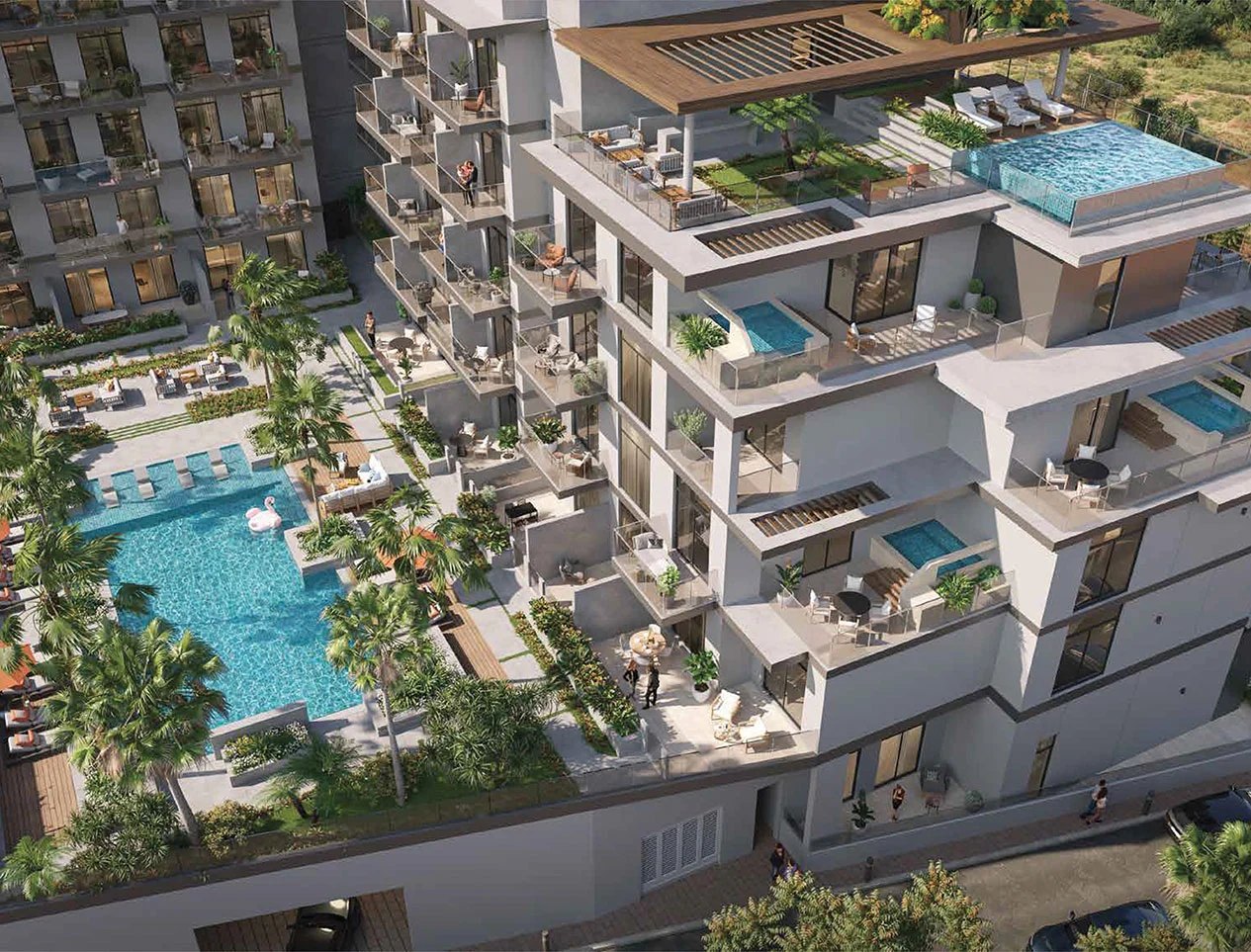 Oxford Terraces, a development in JVC (Jumeirah Village Circle), Dubai, photo 3