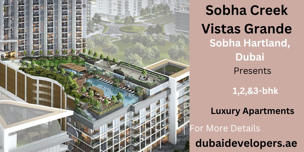 Creek Vistas Grande, a development in Sobha Hartland, Dubai, photo 2