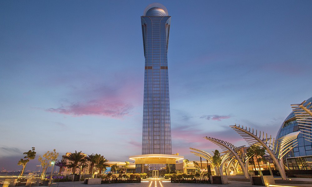 The Palm Tower, a development in Palm Jumeirah, Dubai