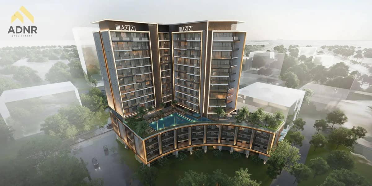 2 bedroom property at Azizi Gabriel, Downtown Jebel Ali, Dubai