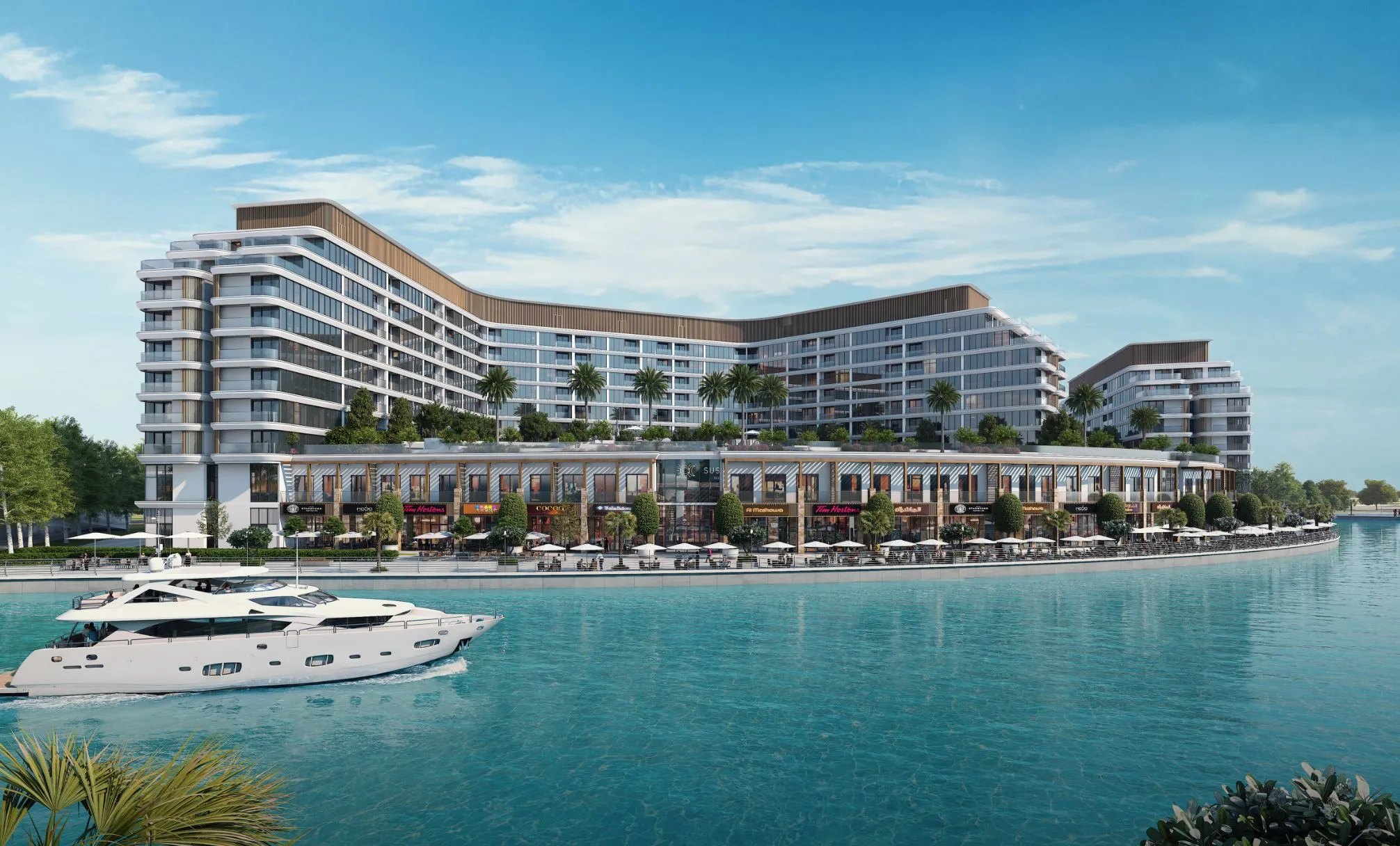 Canalside Marina Residences, a development in Siniya Island, Dubai, photo 2