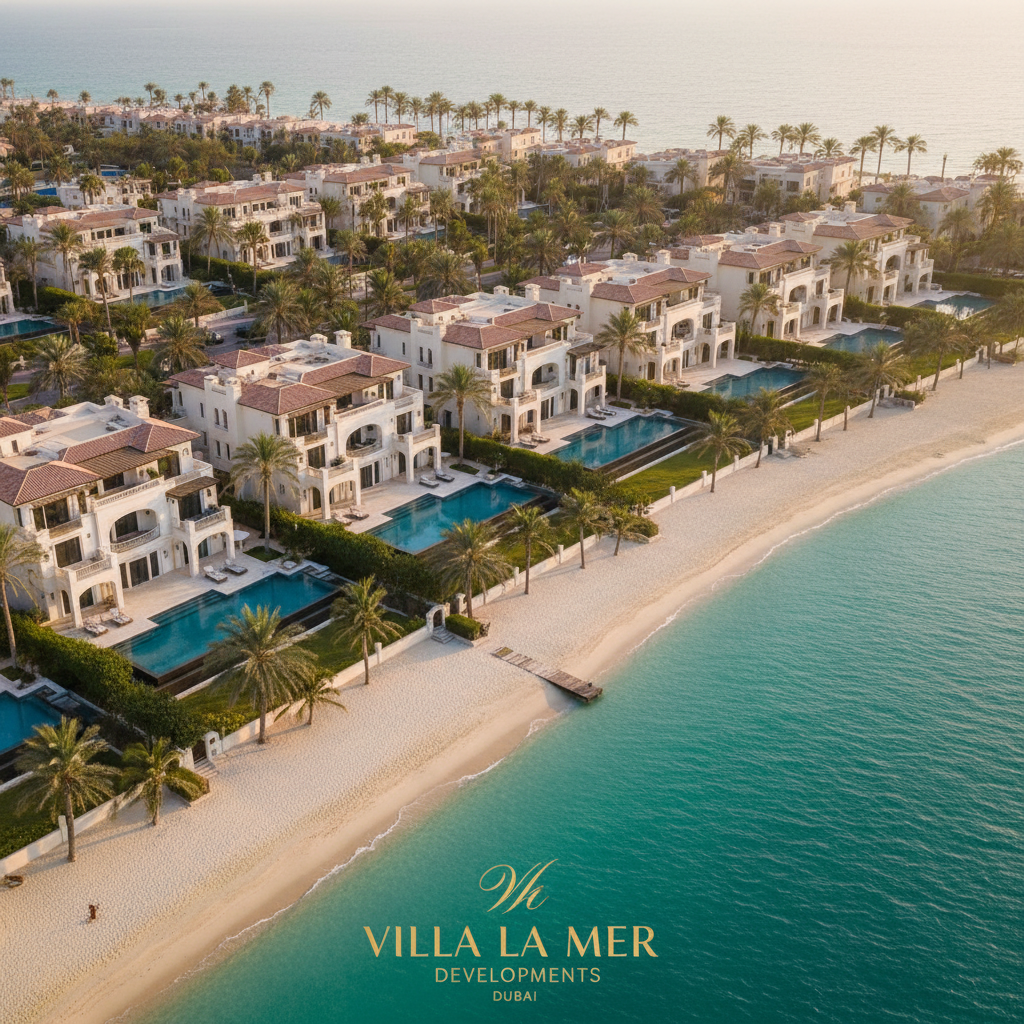 Villa - La Mer, a development in Port De La Mer, Dubai